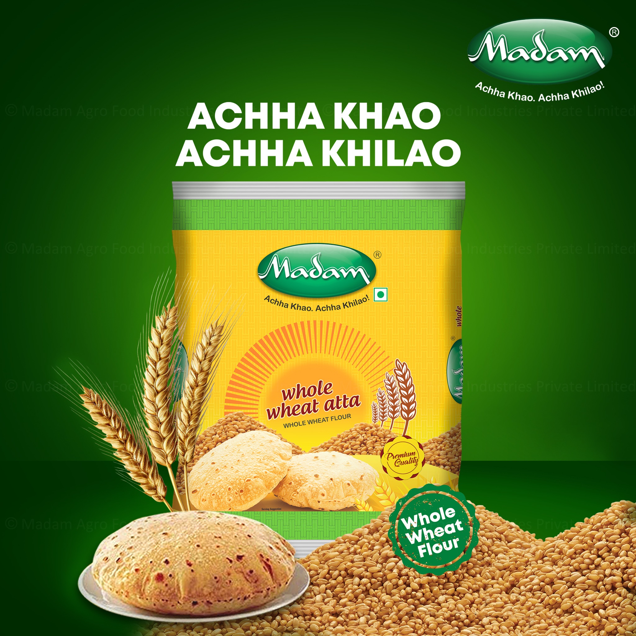 MADAM WHOLE WHEAT AATA